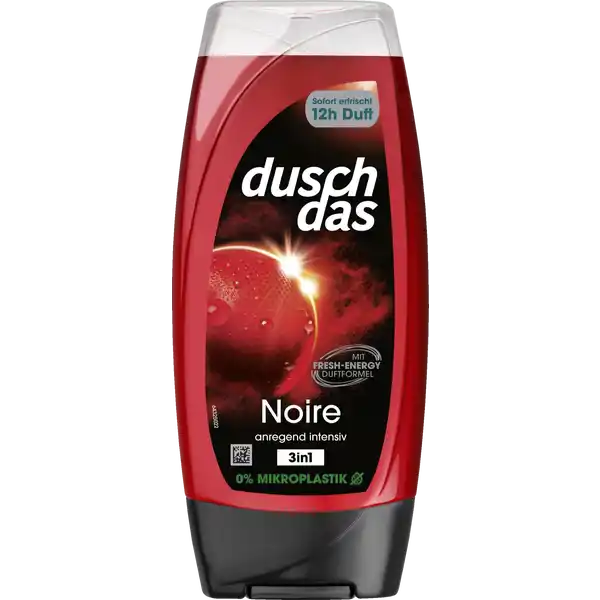 3-in-1 Duschgel & Shampoo Noire