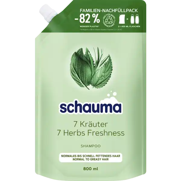 7 Kräuter Shampoo Nachfüllpack
