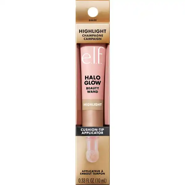 Halo Glow Highlight Beauty Wand Champagne Campaign