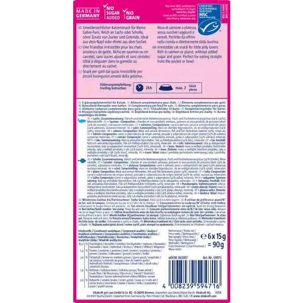 Jelly Lovers Snack Lachs & Scholle