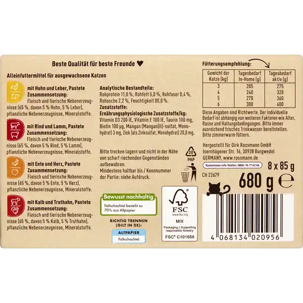 Nature Pastete Multipack