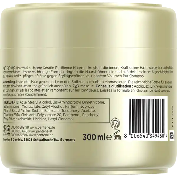 Keratin Unendlich Lang Haarmaske