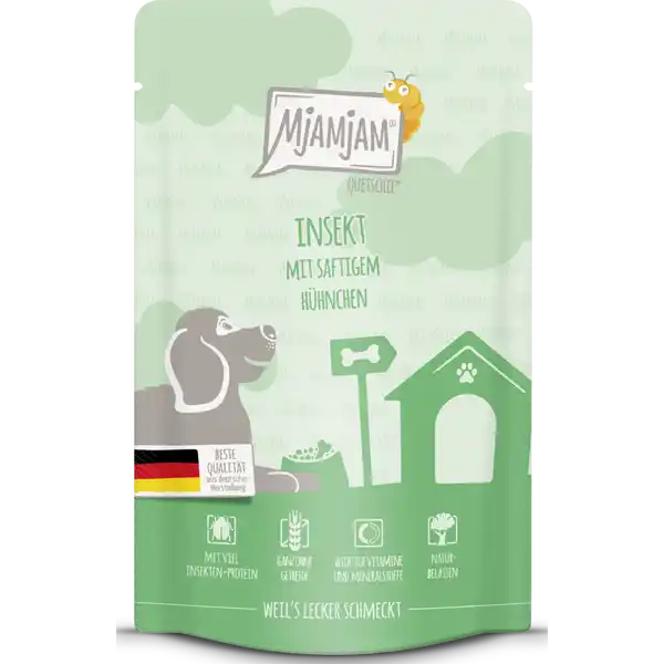 Quetschie - Insekt mit saftigem Hühnchen