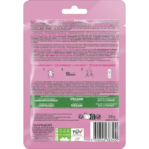 Tuchmaske Hydra Bomb Sakura Glow Booster