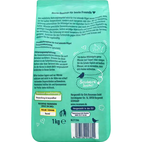 Sonnenblumenkerne geschält