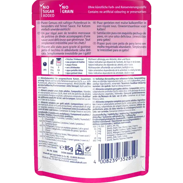 Poésie Délice mit Pute in Sauce