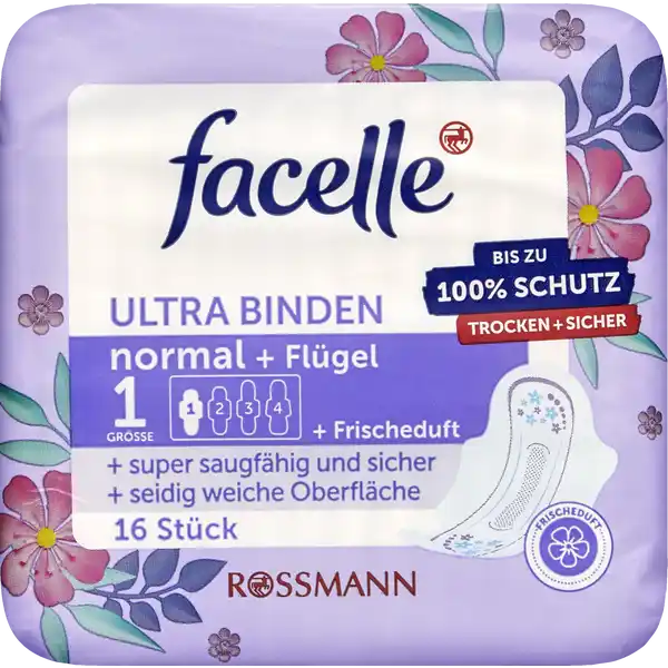 Ultra Binden normal + Flügel + Frischeduft