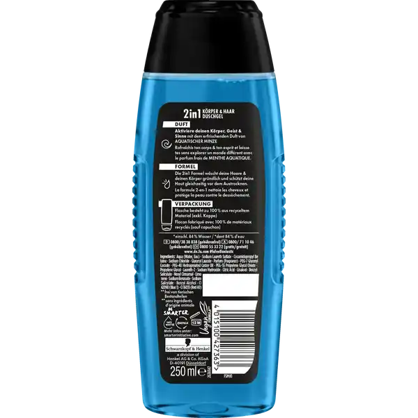 2in1 Körper & Haar Duschgel Kick Off