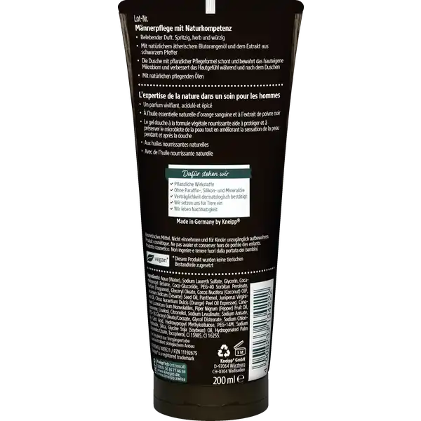 MEN 2 in 1 Dusche Männersache 2.0