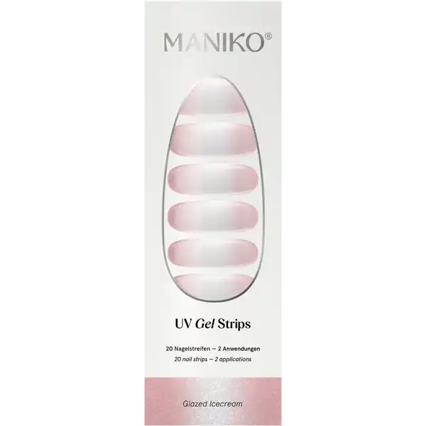 UV Gel Strip Glazed Icecream