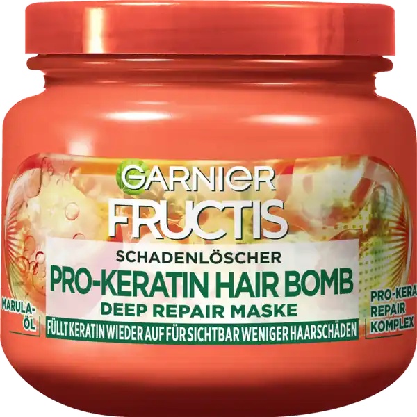 Schadenlöscher Pro-Keratin Hair Bomb Maske