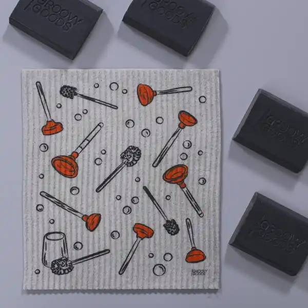 Schwammtuch Plunger & Brush