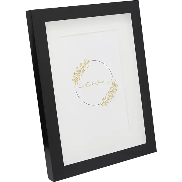Aluminiumrahmen 10x15cm schwarz