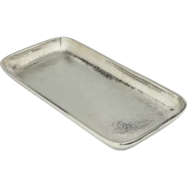 Metalltablett Champagner