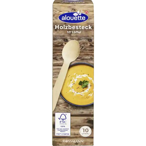 Holzlöffel 10 St.