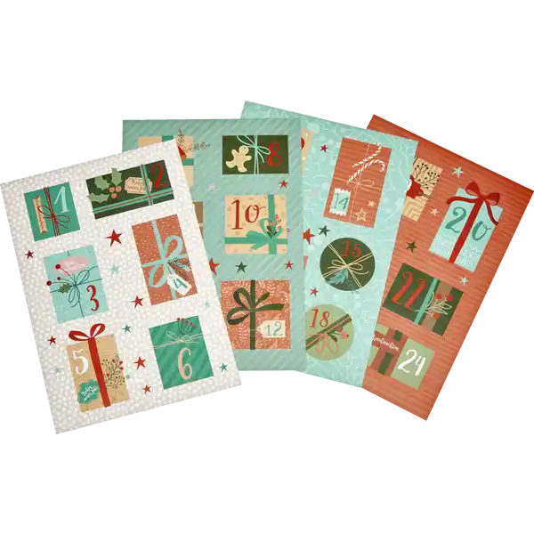 Adventskalender Sticker