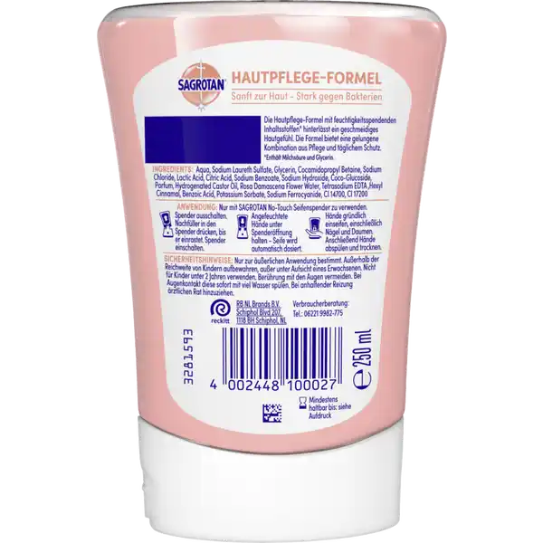 No-Touch Nachfüller Flüssige Handseife Cashmere & Rosenessenz