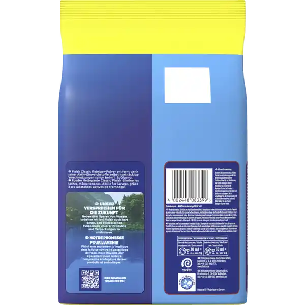Classic Geschirrspülreiniger-Pulver Sparpack