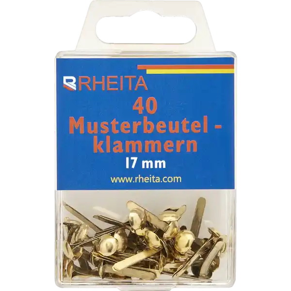 Musterbeutelklammern