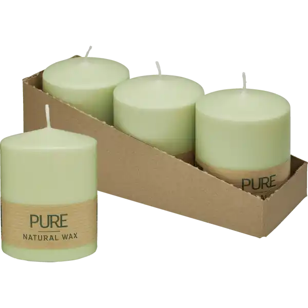 Safe Kerze 90 / 70mm pastellgrün