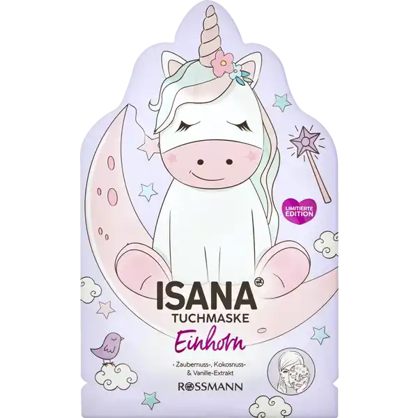 Tuchmaske Einhorn