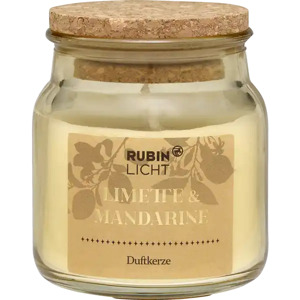 1-Docht Duftglas Limette & Mandarine