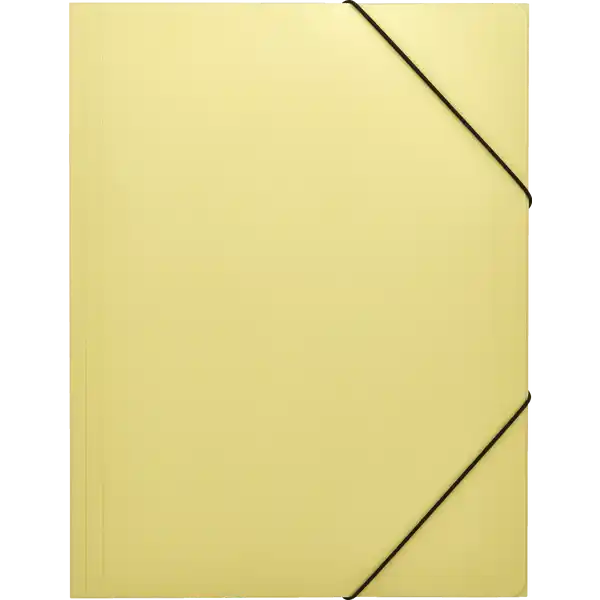 Gummizugmappe A4 PP pastell eco sortiert