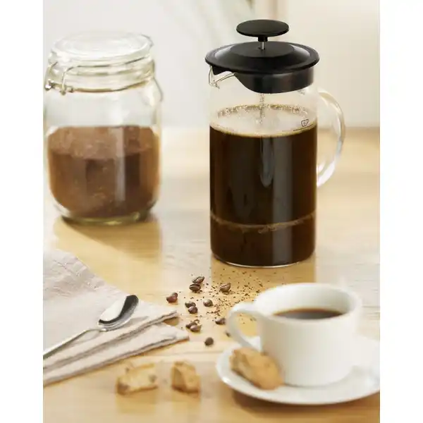 Glas-French Press 1 Liter