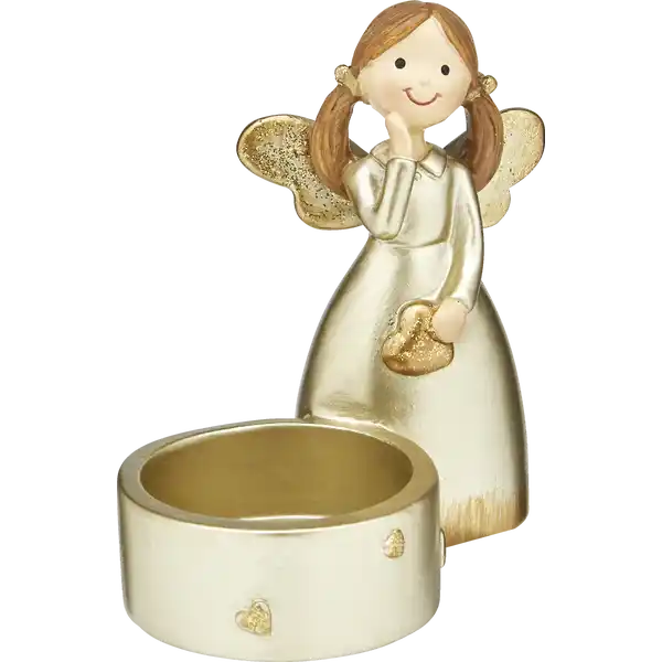 SCHUTZENGEL TEELICHTHALTER