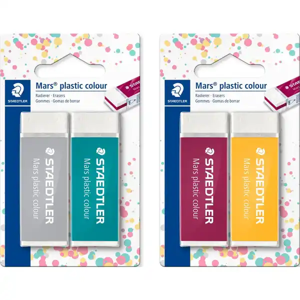 Radierer Mars Plastic Colour