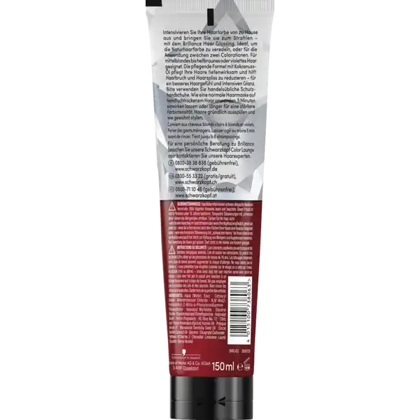 Haar Glossing Strahlendes Violett