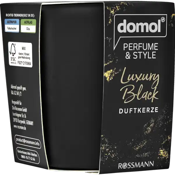 Duftkerze Luxury Black