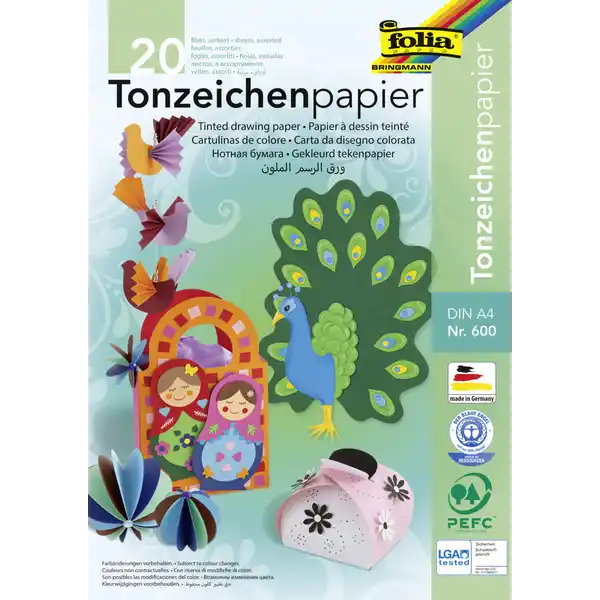 Tonzeichenpapier 20er