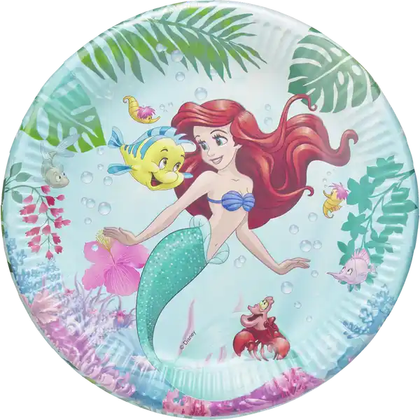 Pappteller Arielle