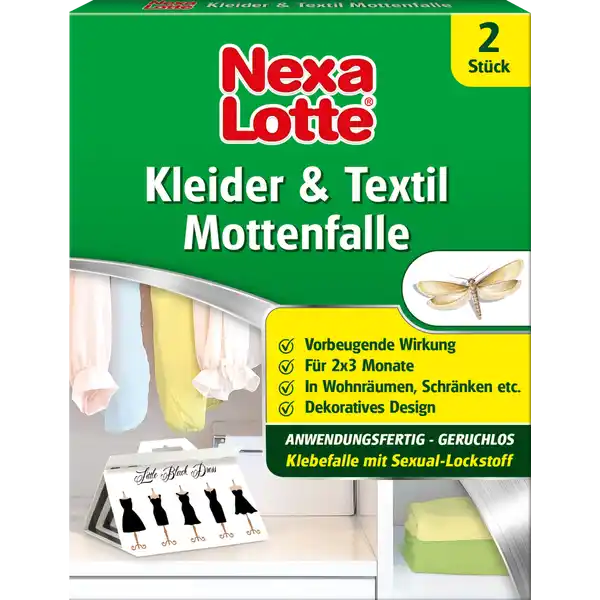 Kleider & Textilmottenfalle