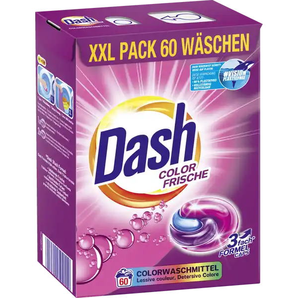Color Frische Colorwaschmittel 3in1 CAPS 60 WL