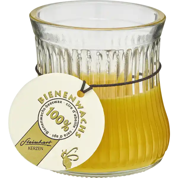 Bienenwachsglas mit Anhänger