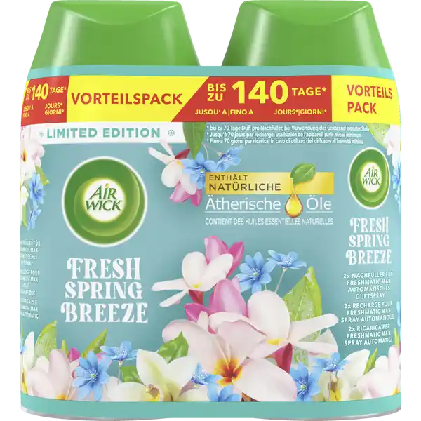Freshmatic Max Nachfüller Duopack Fresh Spring Breeze