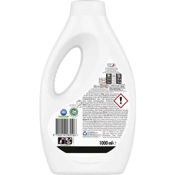 Vollwaschmittel Flüssig Orangenblüte & Pfirsich 20 WL