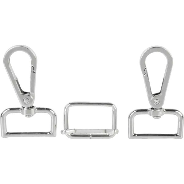 Gurtschnalle Metall inkl. Schieber