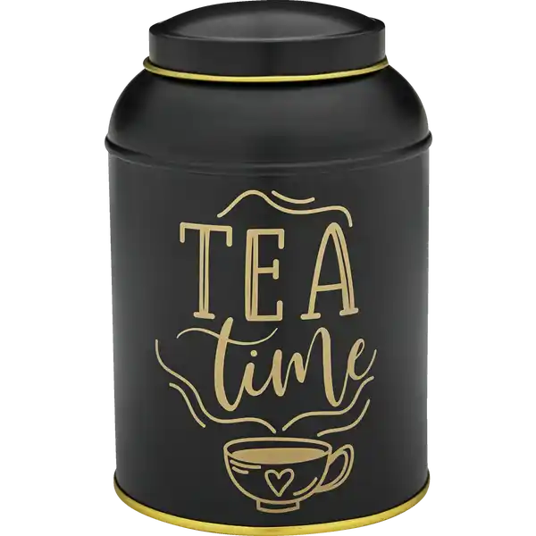 Teedose rund Tea-Time mit Aromadeckel