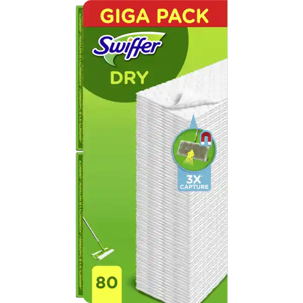 trockene Bodentücher Nachfüllpackung