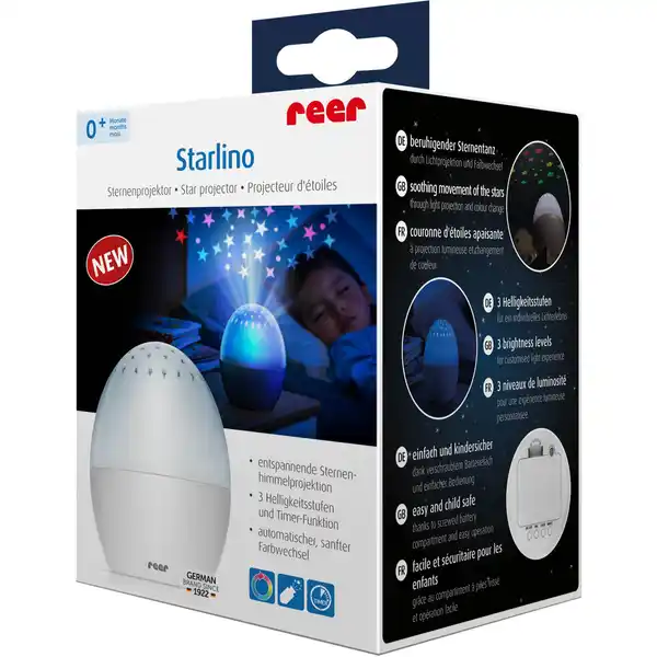 reer Starlino Sternenprojektor weiß