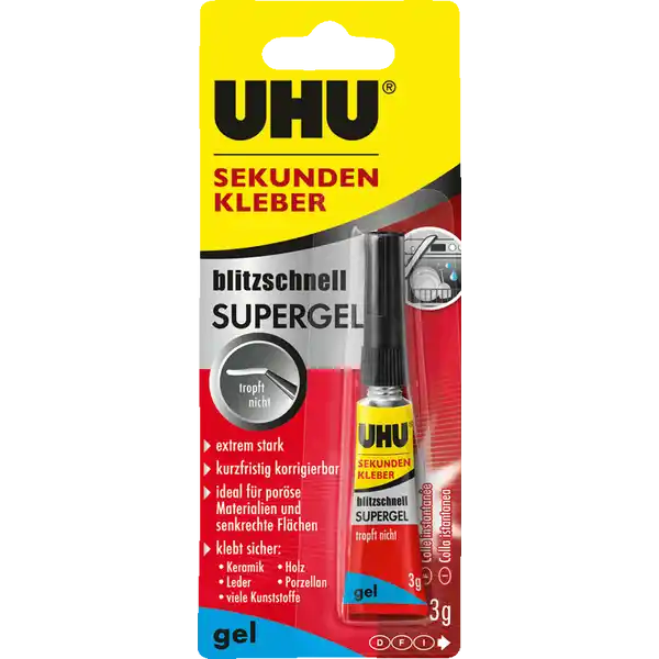 Sekundenkleber Blitzschnell Pipette