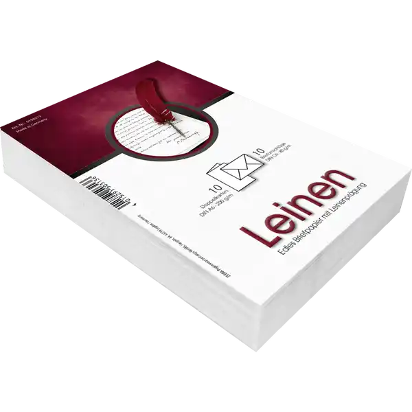 Leinen Briefpapier