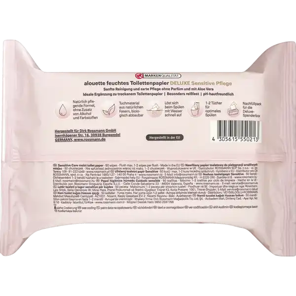feuchte Toilettentücher sensitiv Deluxe
