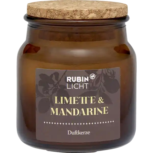 1-Docht Duftglas Limette & Mandarine