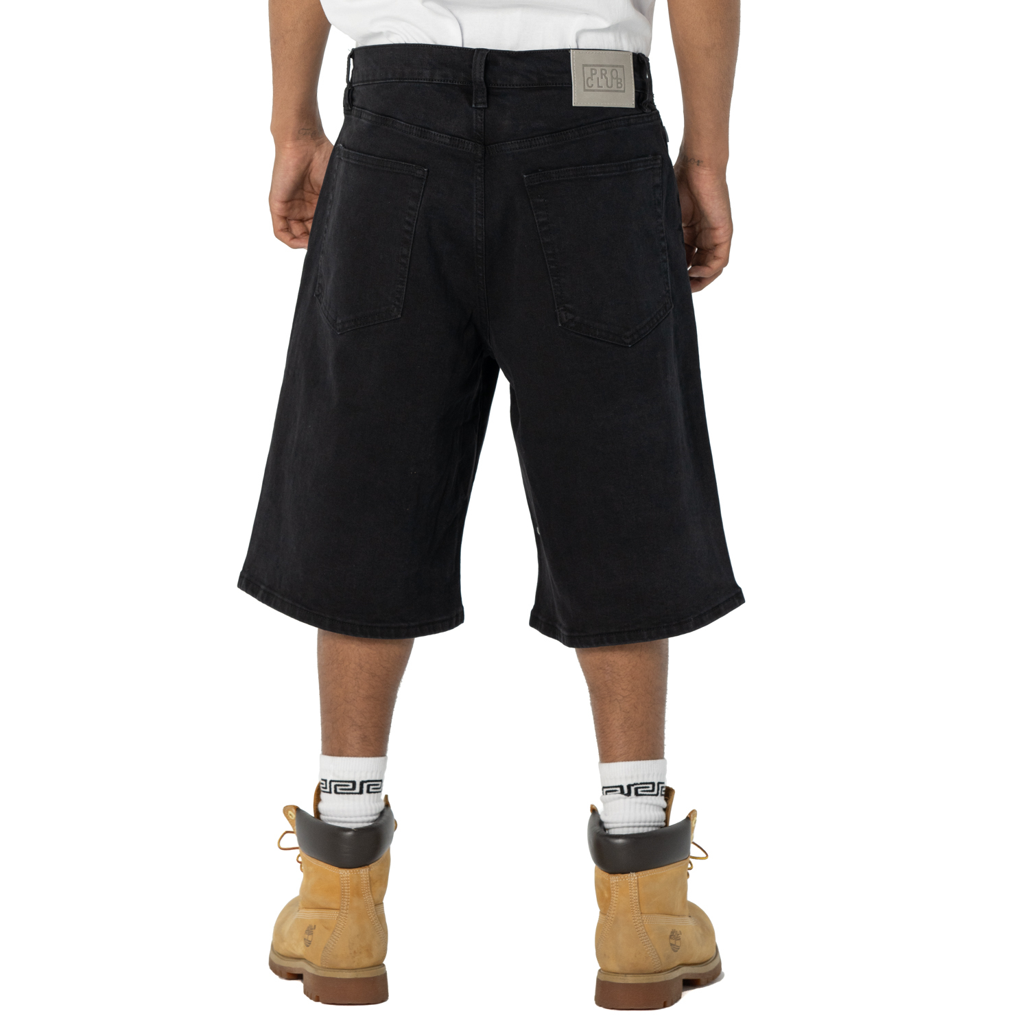 Pro Club Men's Heavyweight Baggy Fit Denim Short