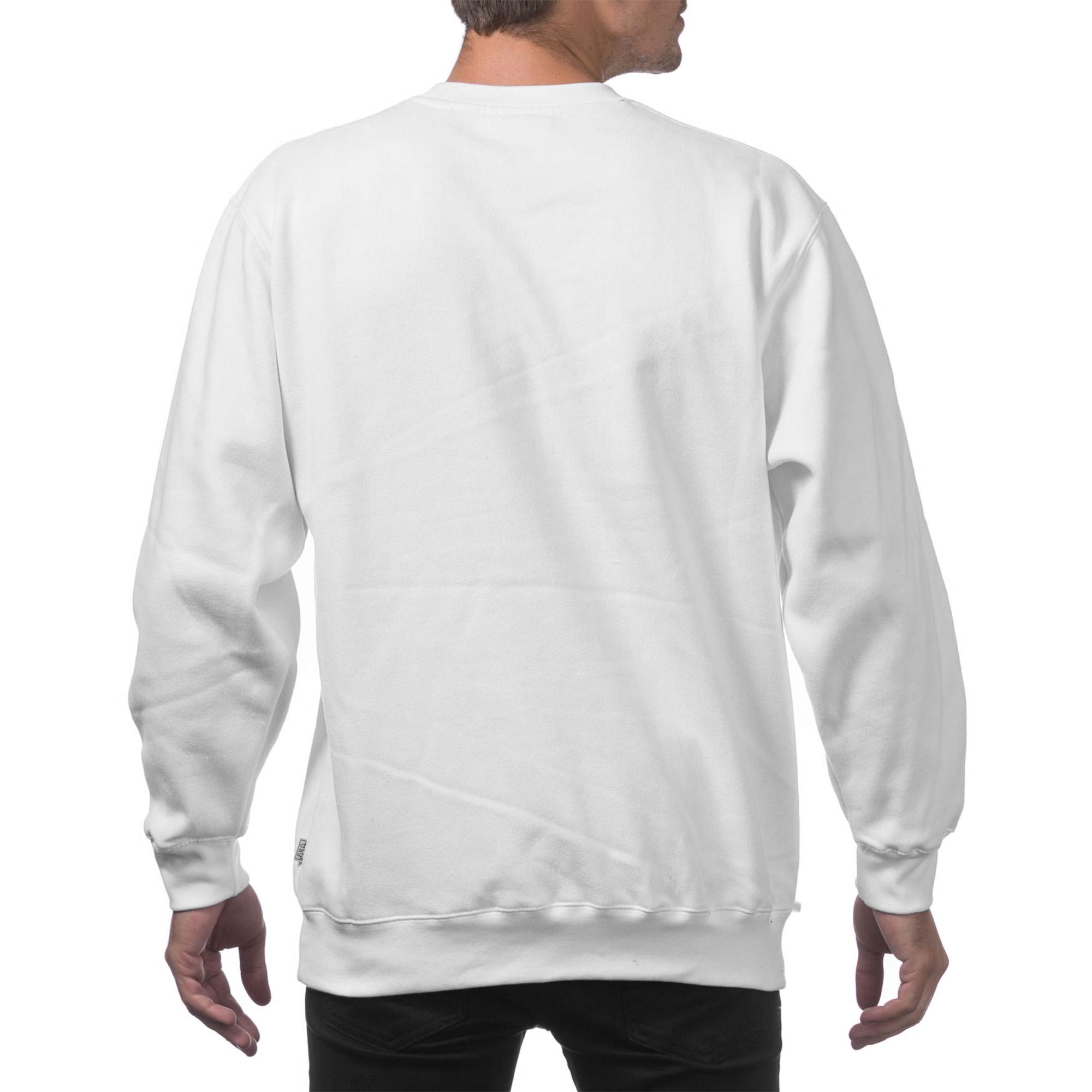 Pro Club Men's Heavyweight 13oz Crew Neck Fleece Pullover Sweatshirt