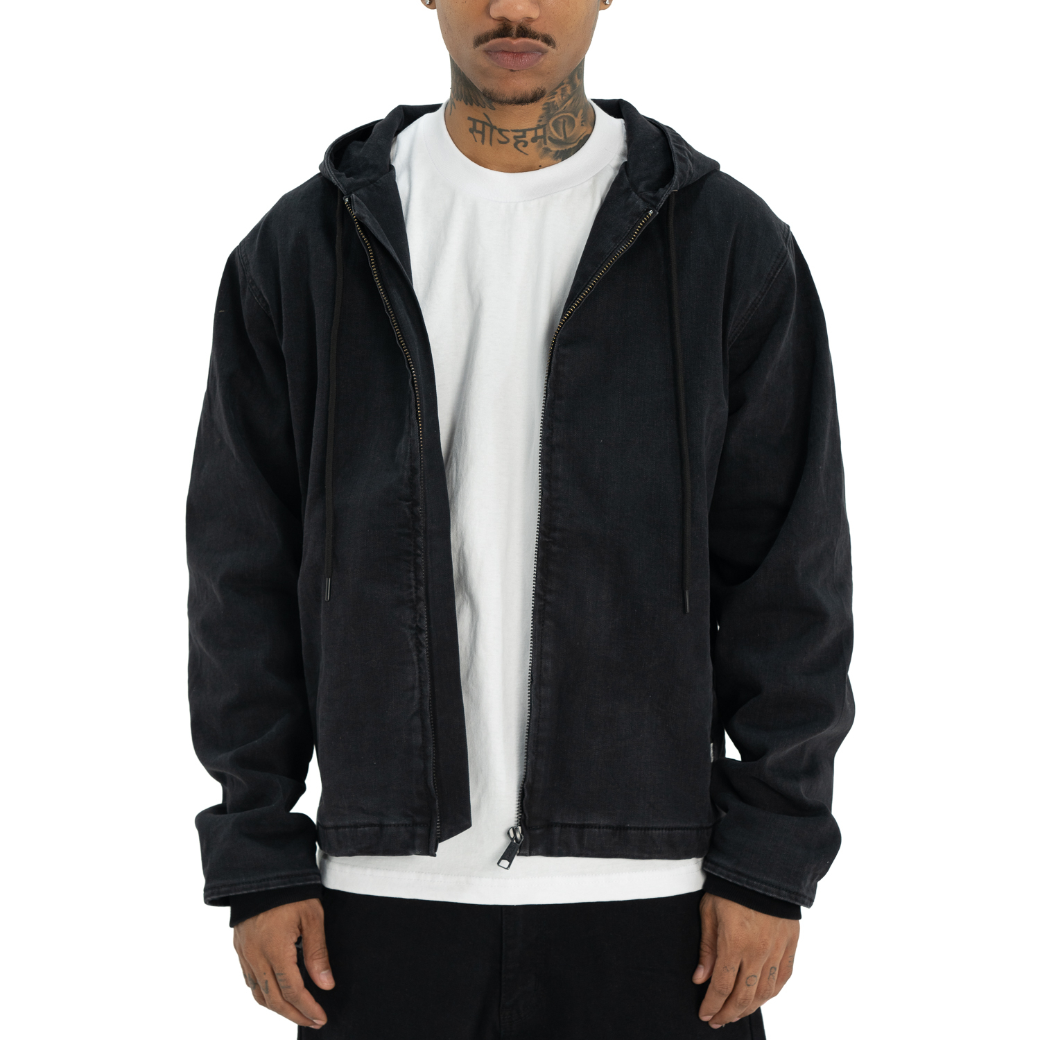 Pro Club Men's Heavyweight Denim Zip-Up Jacket
